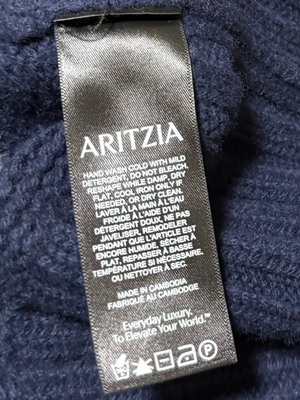NWOT TNA Ambient Zip-Up Sweater - Picture 9 of 10